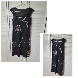 JONES NEW YORK Floral Sheath Midi Dress, Size 6